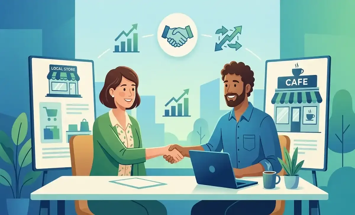 Small business owners using coopetition strategy to grow together